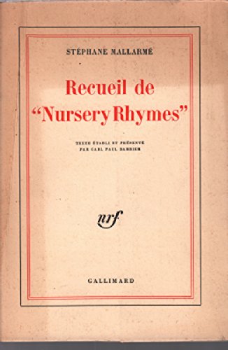 HC Mallarme Nursery Rhymes HC Mallarme Nursery Rhymes